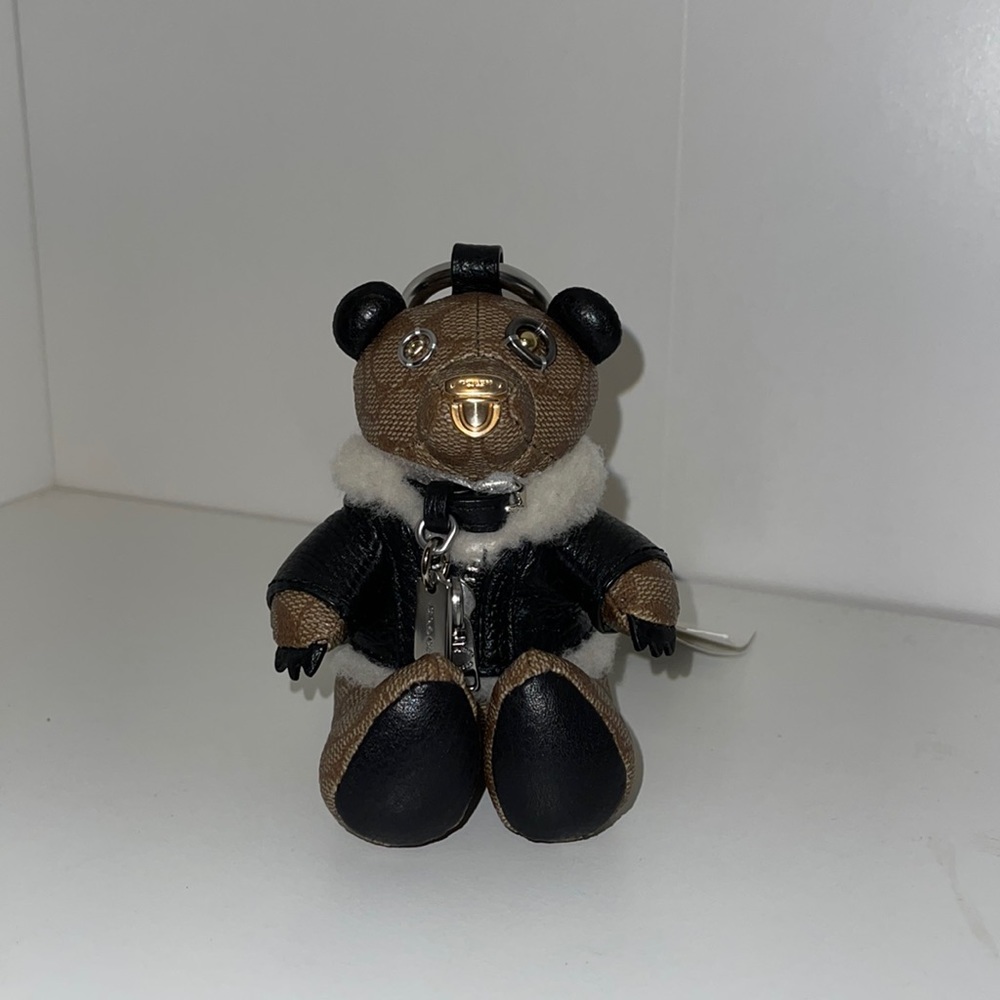Coach collectible bear bag charm🐻